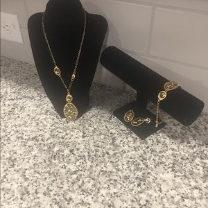 New Gold Filled Necklace Set